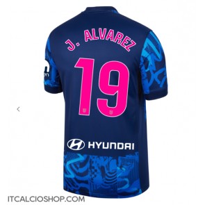 Atletico Madrid Julian Alvarez #19 Terza Maglia 2024-25 Manica Corta